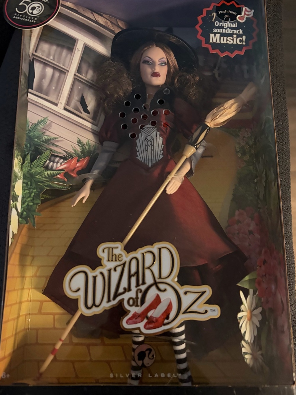 50th anniversary Wicked Witch Wizard of Oz Collectible Doll -